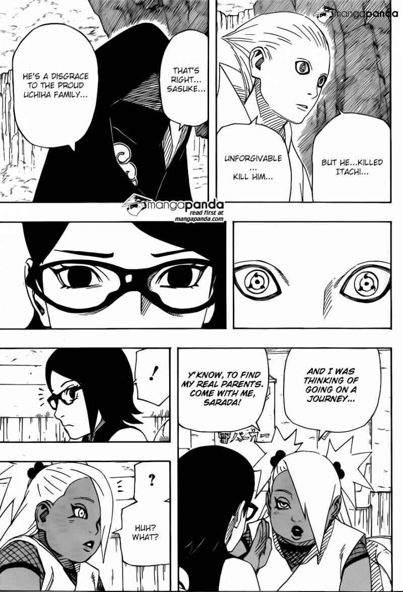 Page 13 Chapter 2 Naruto Gaiden: The Seventh Hokage and the Scarlet Spring