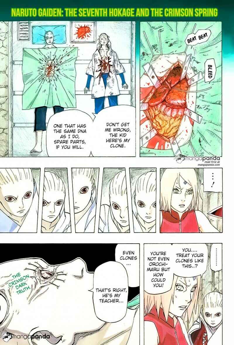 Page 1 Chapter 7 Naruto Gaiden: The Seventh Hokage and the Scarlet Spring