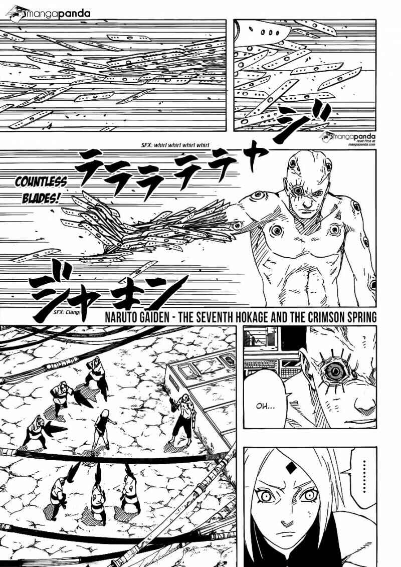 Page 1 Chapter 9 Naruto Gaiden: The Seventh Hokage and the Scarlet Spring