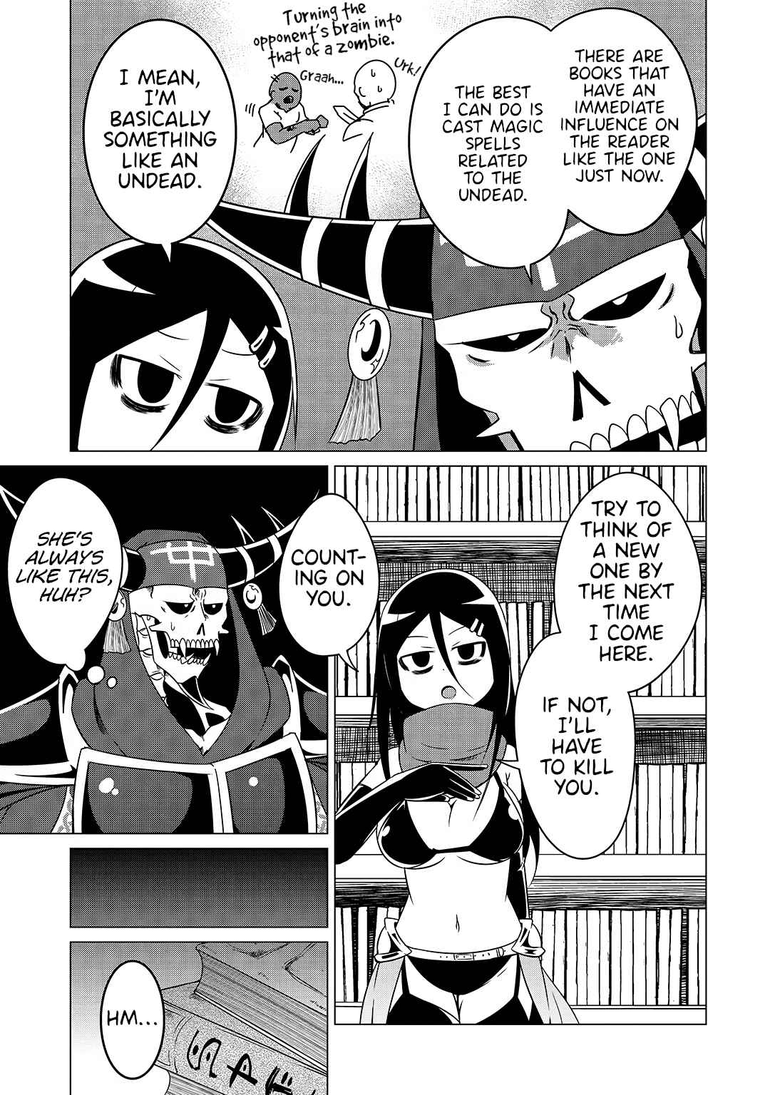 Page 13 Chapter 17 Jisatsushitai Onna Yuusha ni Maou ga Komarasareteimasu!