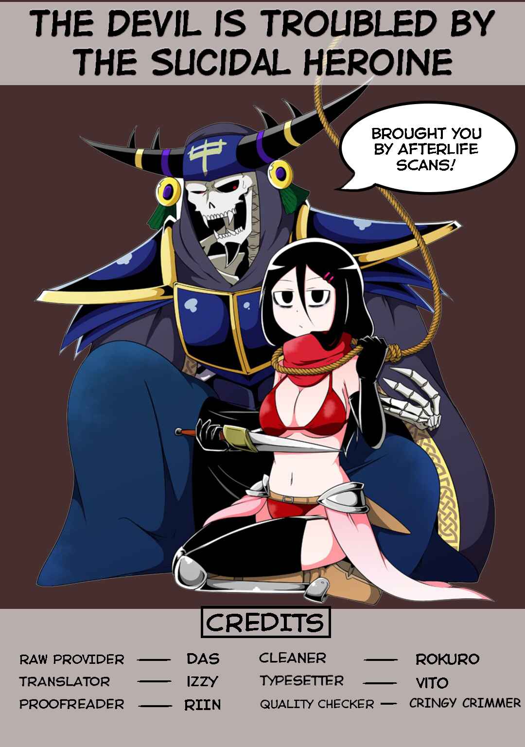 Page 1 Chapter 6 Jisatsushitai Onna Yuusha ni Maou ga Komarasareteimasu!