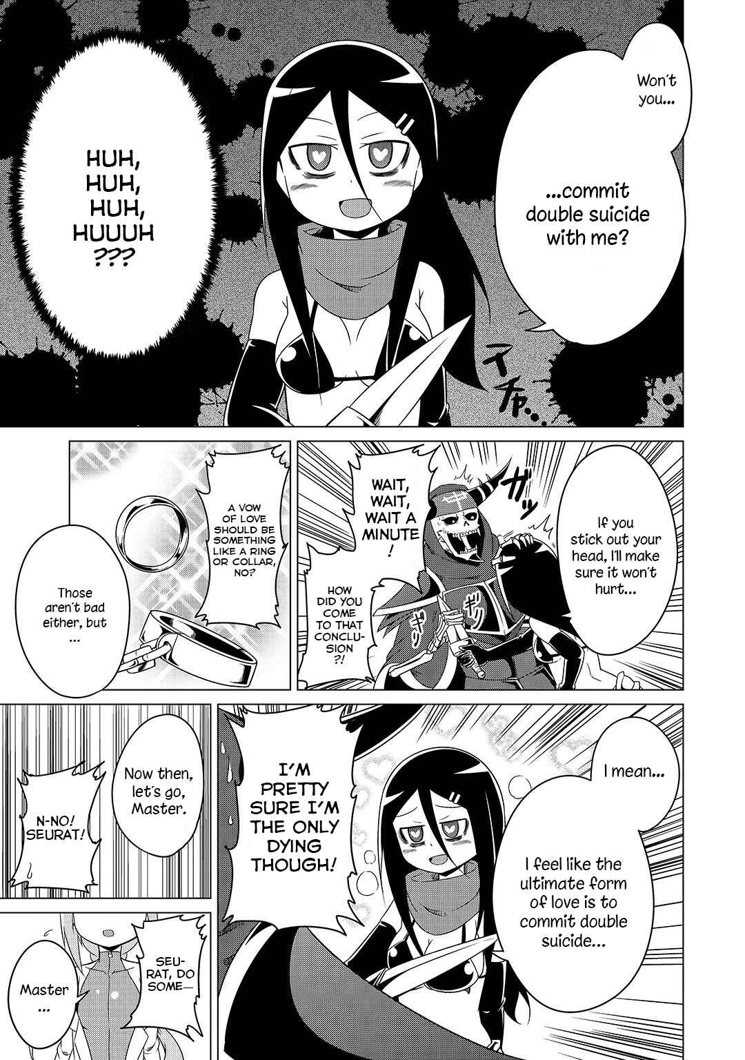 Page 14 Chapter 6 Jisatsushitai Onna Yuusha ni Maou ga Komarasareteimasu!