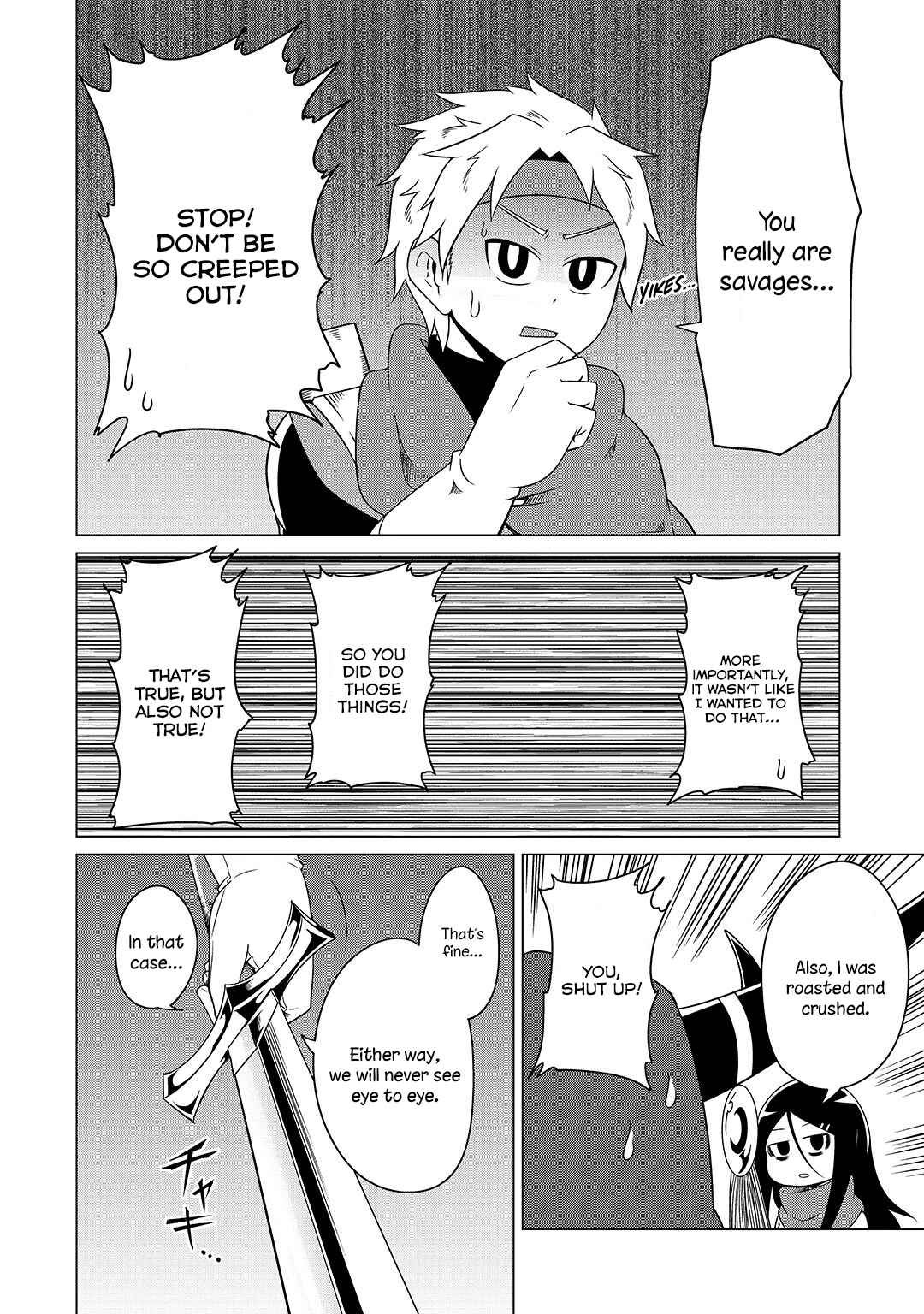 Page 8 Chapter 9 Jisatsushitai Onna Yuusha ni Maou ga Komarasareteimasu!