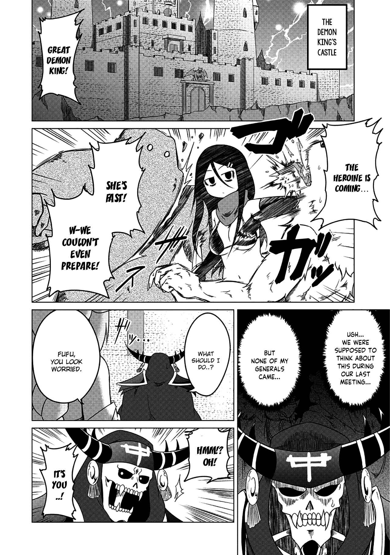 Page 5 Chapter 2 Jisatsushitai Onna Yuusha ni Maou ga Komarasareteimasu!