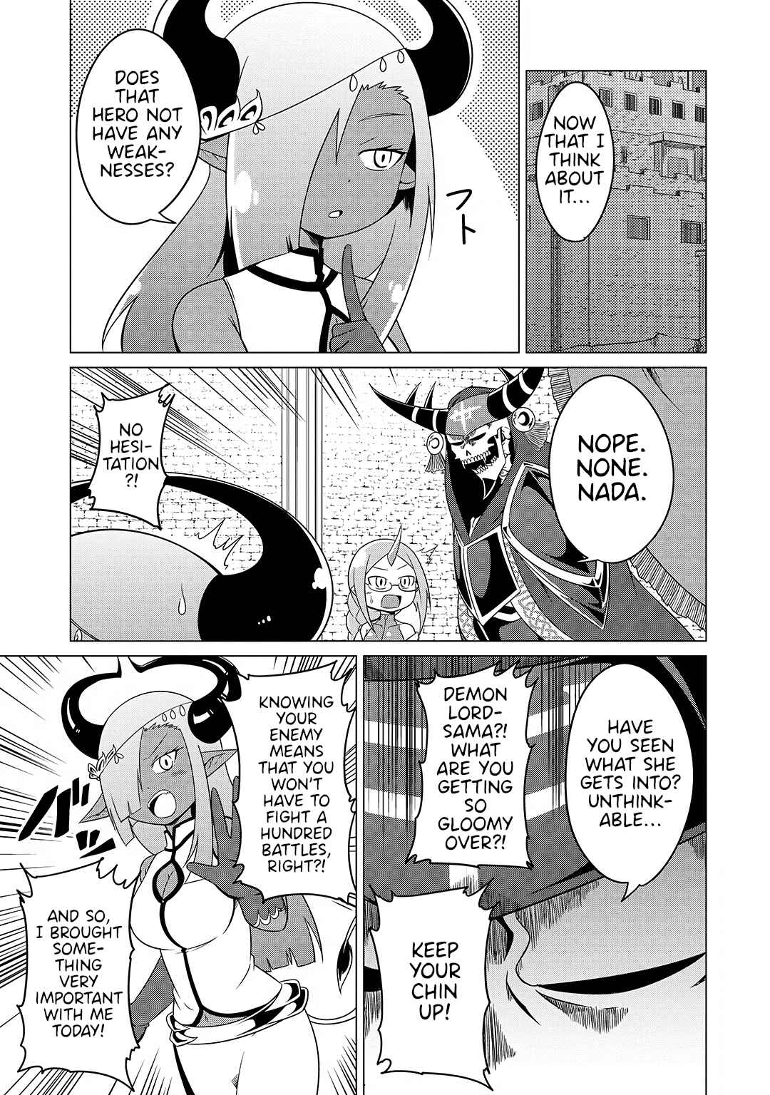 Page 1 Chapter 15 Jisatsushitai Onna Yuusha ni Maou ga Komarasareteimasu!