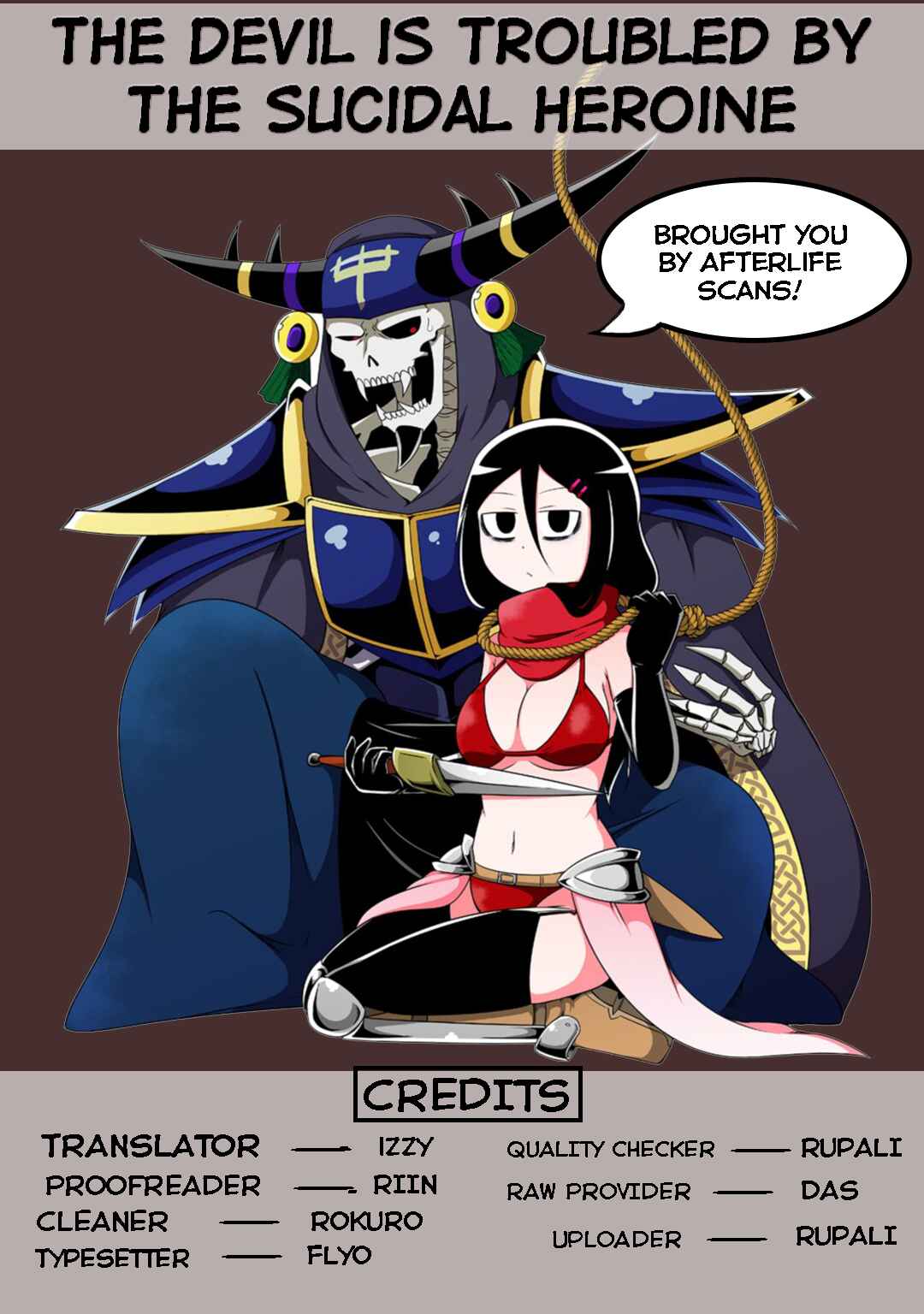 Page 1 Chapter 4 Jisatsushitai Onna Yuusha ni Maou ga Komarasareteimasu!