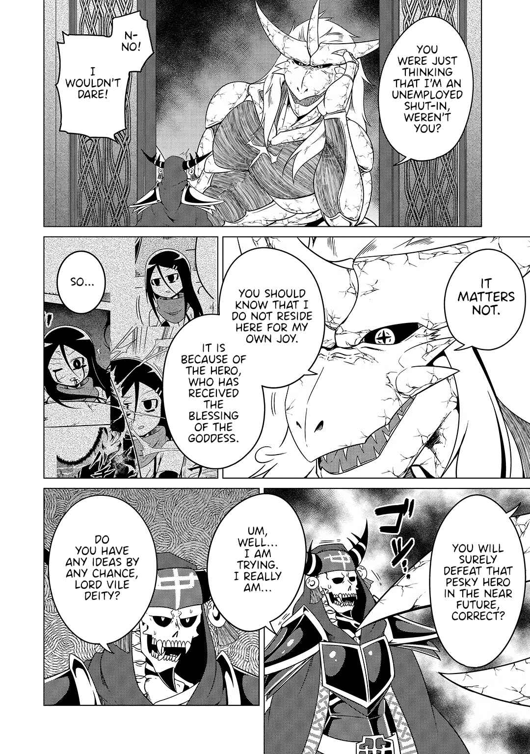 Page 4 Chapter 16 Jisatsushitai Onna Yuusha ni Maou ga Komarasareteimasu!
