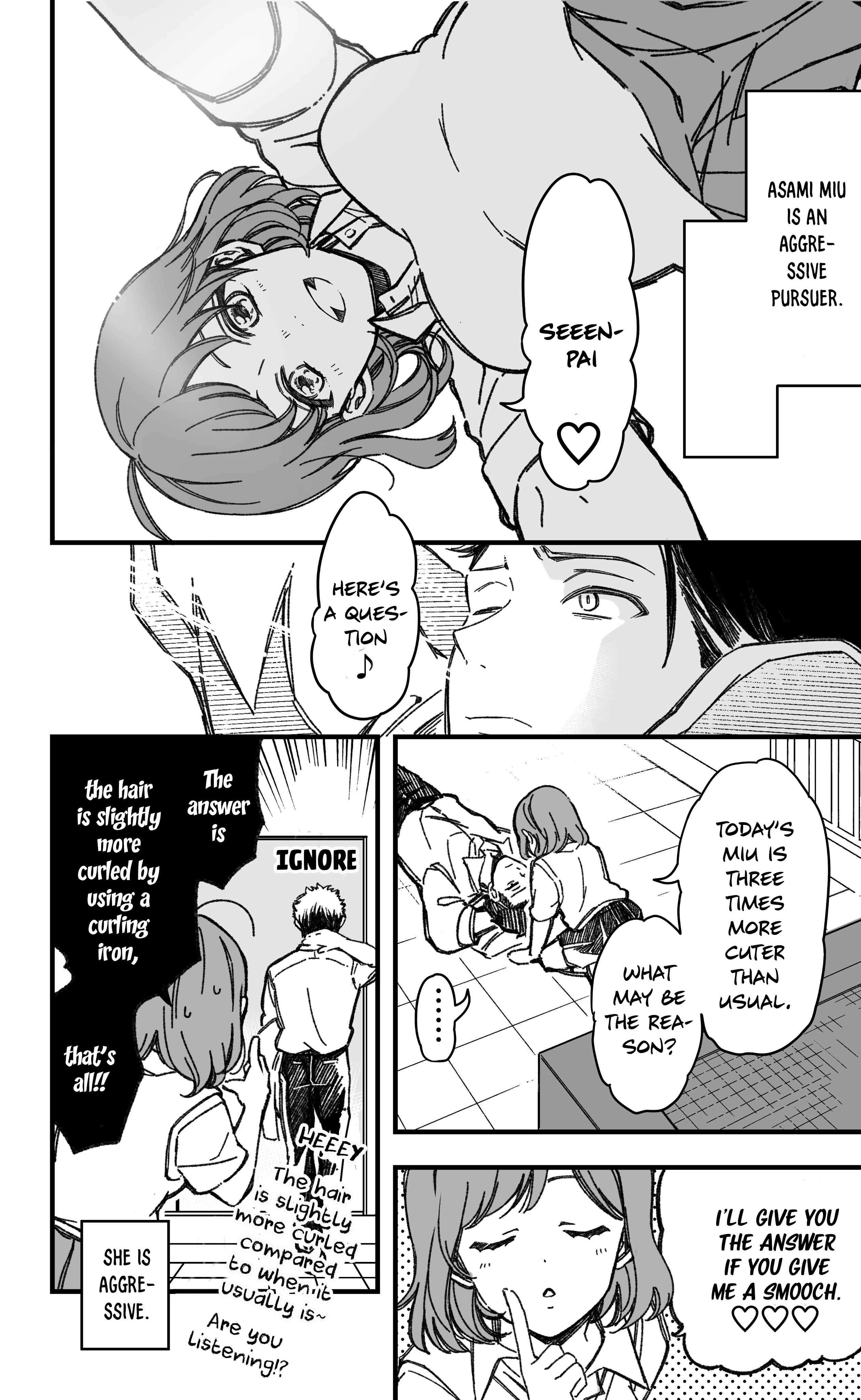 Page 1 Chapter 2 Oshi no Tsuyoi Kouhai no Hanashi
