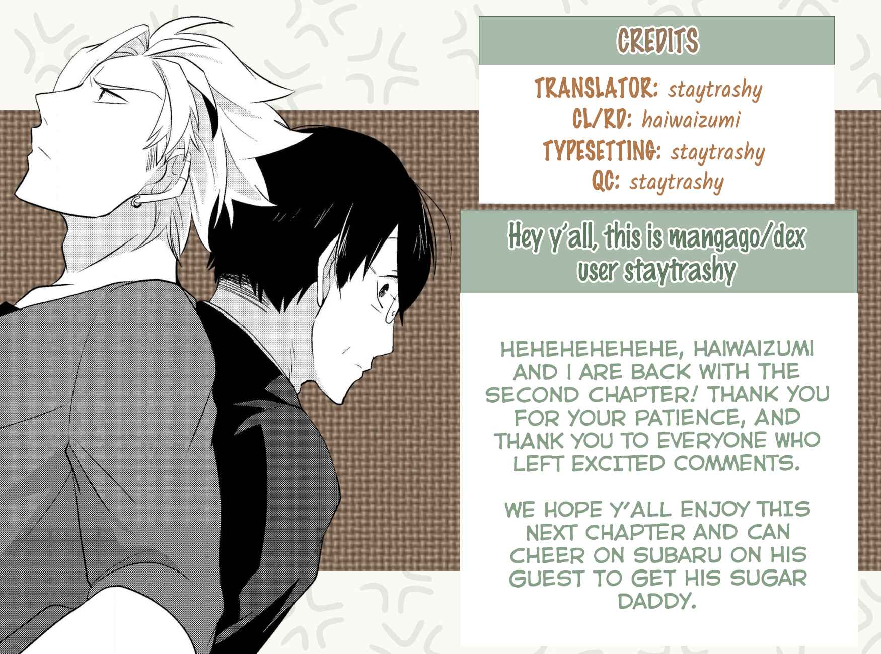 Page 1 Chapter 2 Saenai Oji-san to Ore-sama Yankee-kun