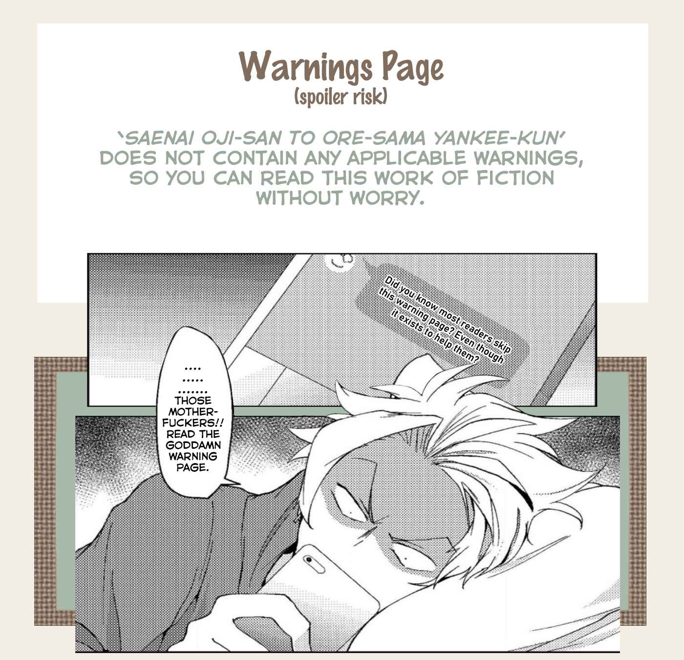 Page 2 Chapter 2 Saenai Oji-san to Ore-sama Yankee-kun