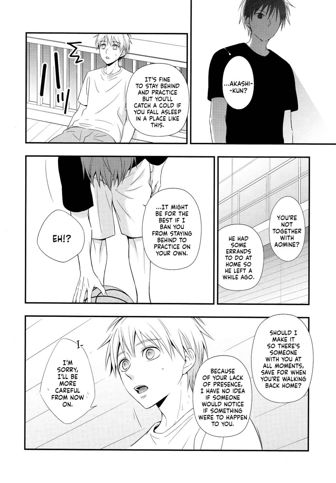 Page 14 Chapter Unknown_5c36 Kuroko no Basket - Personal Space (Doujinshi)