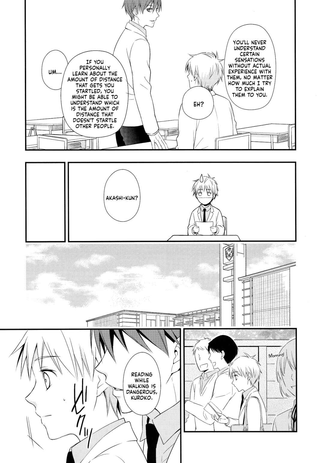 Page 9 Chapter Unknown_5c36 Kuroko no Basket - Personal Space (Doujinshi)