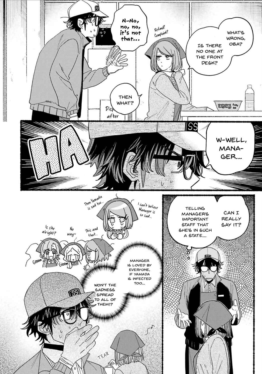 Page 10 Chapter 28.7 Super no Ura de Yani Suu Futari