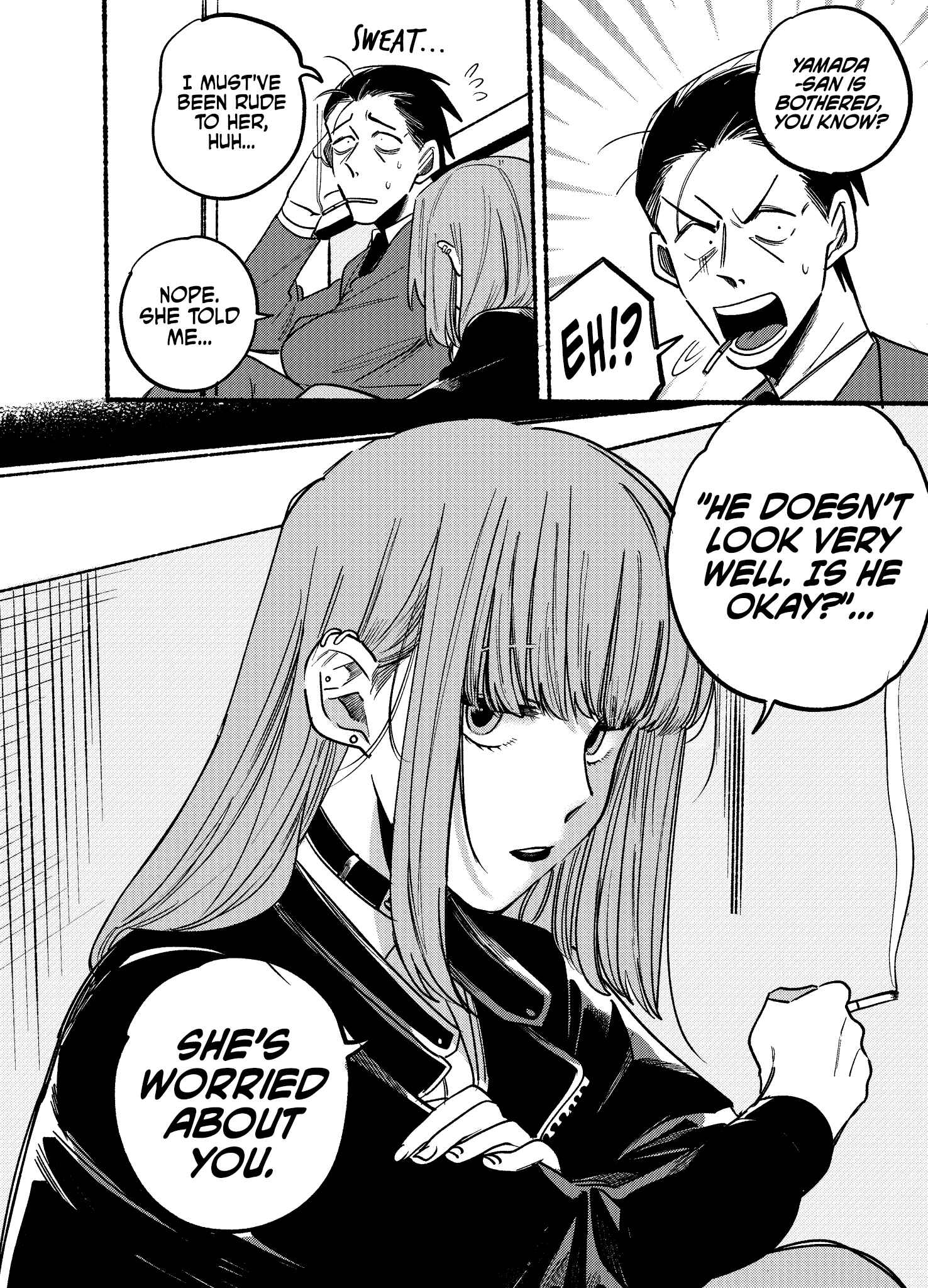 Page 8 Chapter 3 Super no Ura de Yani Suu Futari