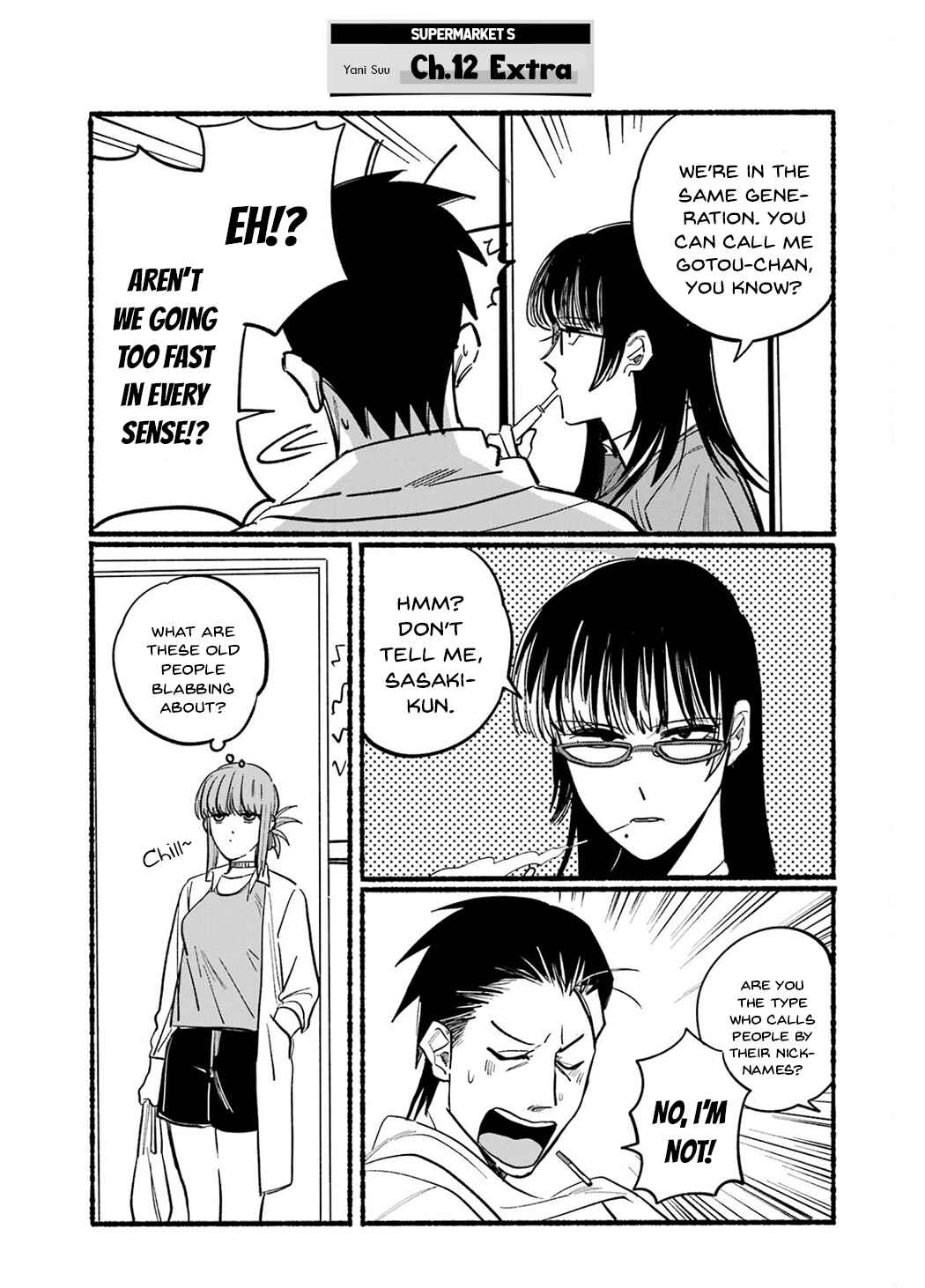 Page 14 Chapter 12 Super no Ura de Yani Suu Futari