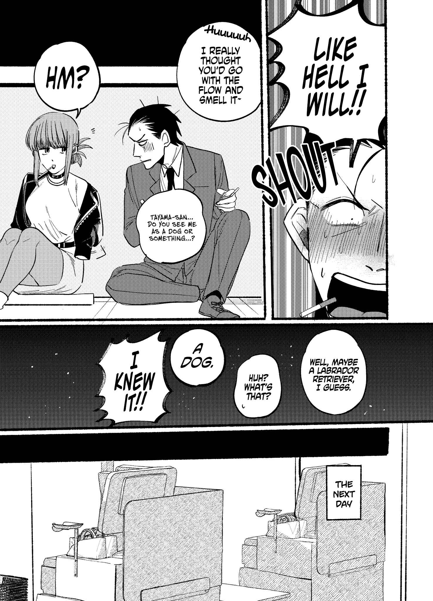 Page 9 Chapter 7 Super no Ura de Yani Suu Futari