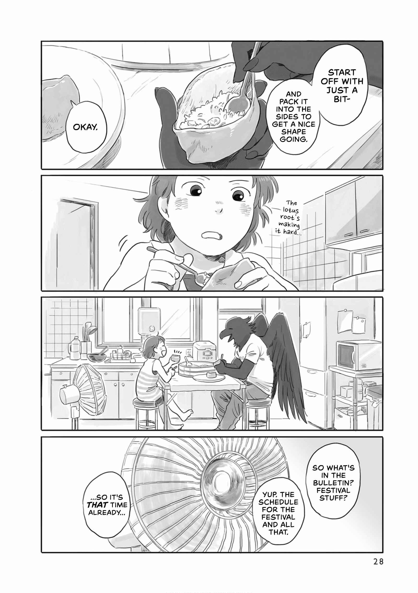 Page 4 Chapter 5 Tonari no Youkai-san