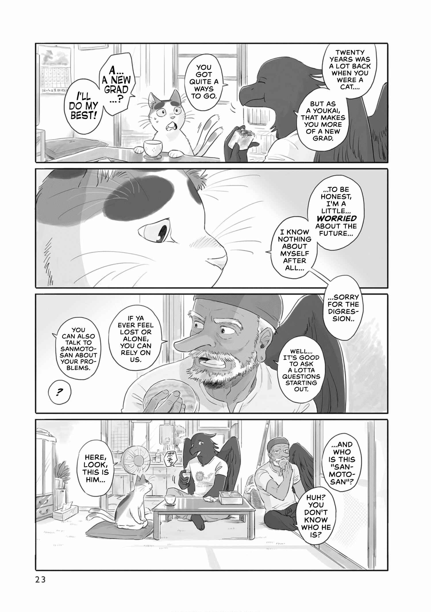 Page 3 Chapter 4 Tonari no Youkai-san