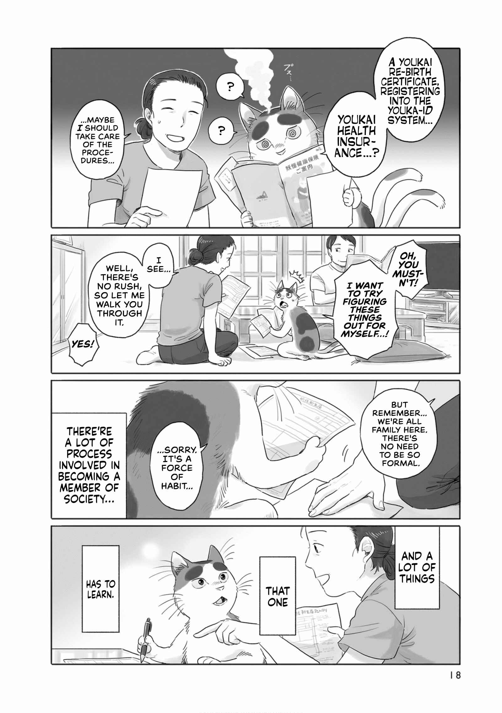 Page 2 Chapter 3 Tonari no Youkai-san