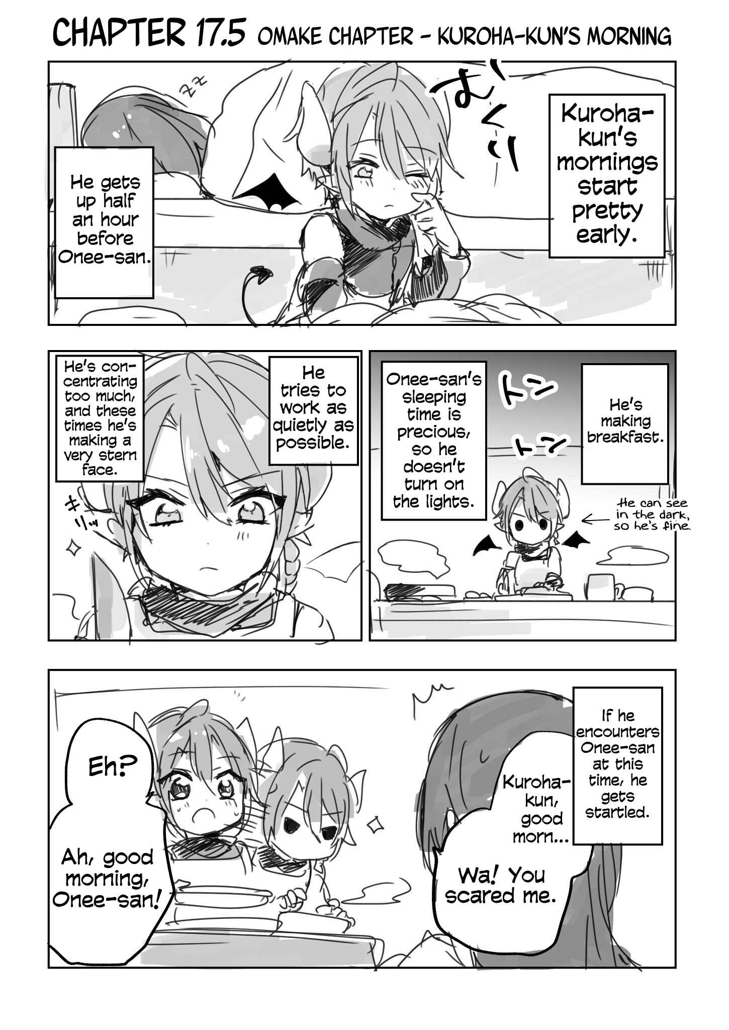 Page 1 Chapter 17.5 Shachiku OL to Akuma Shota