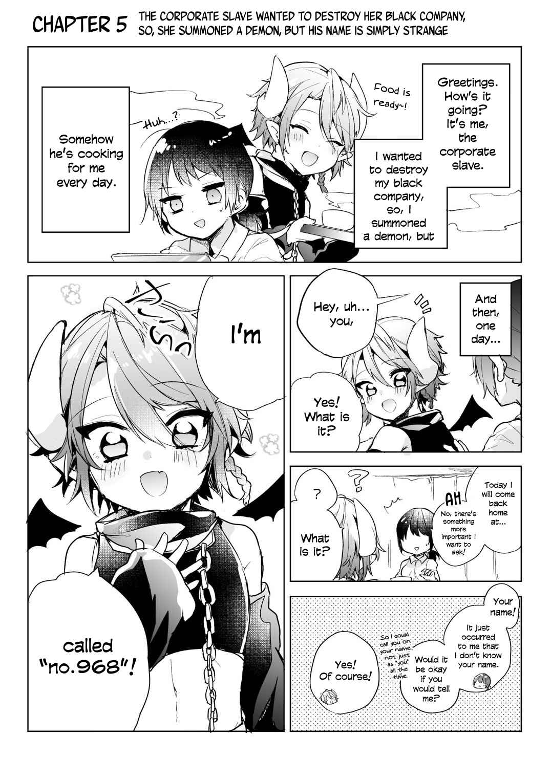 Page 1 Chapter 5 Shachiku OL to Akuma Shota