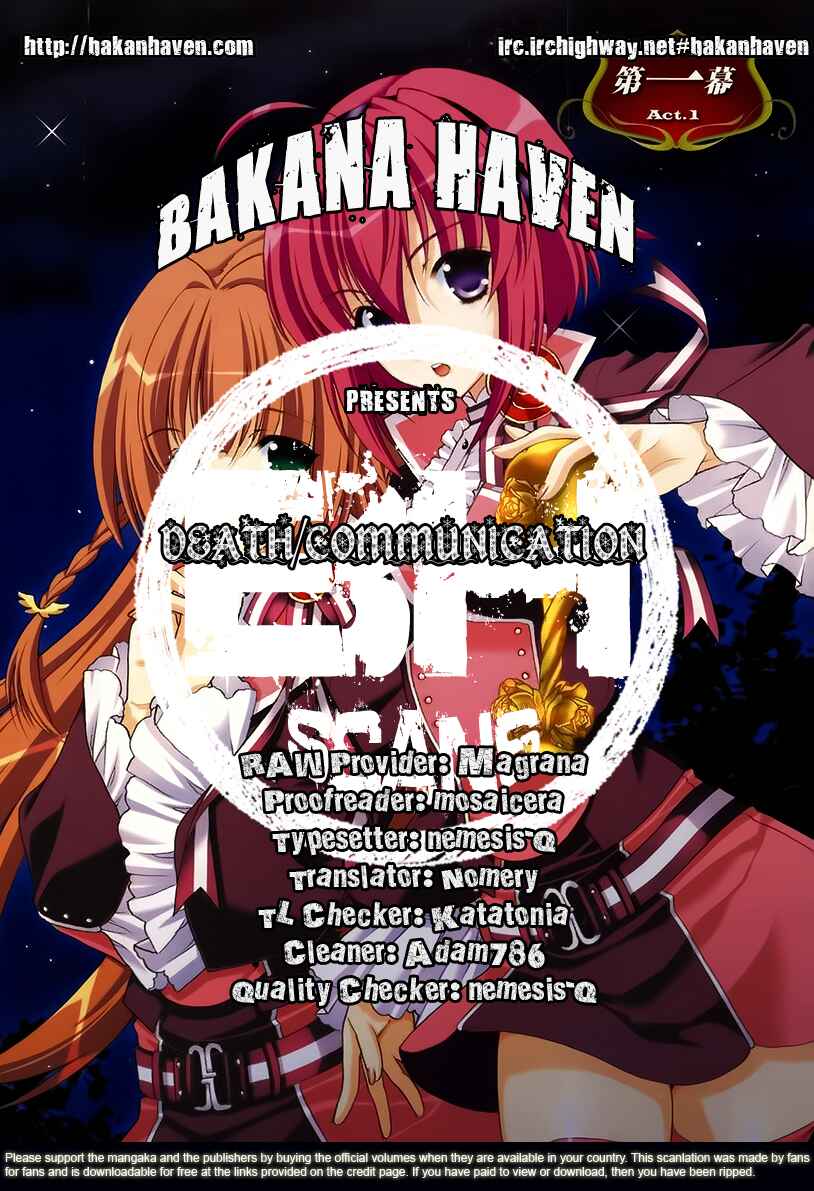 Page 38 Chapter 1 Death/Communication