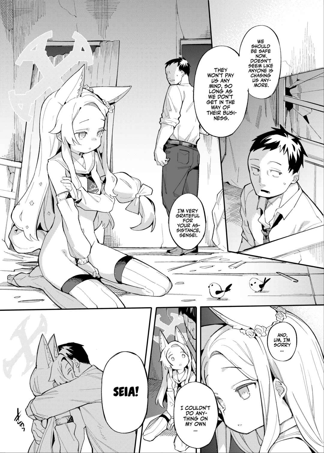 Page 16 Chapter Unknown_564a Blue Archive - Sexy Foxy Crisis (Doujinshi)