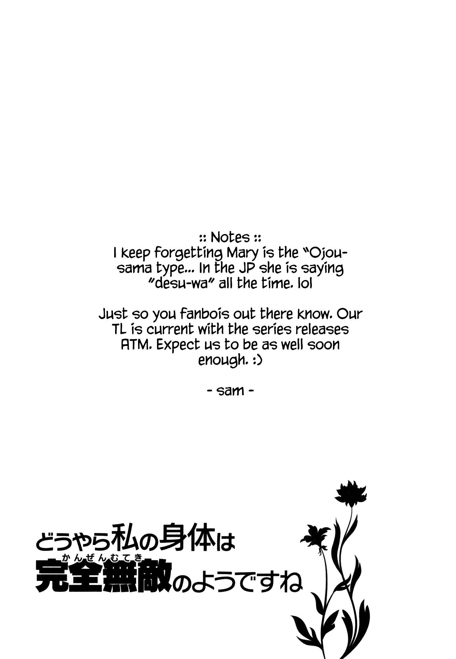 Page 29 Chapter 15 Douyara Watashi no Karada wa Kanzen Muteki no You Desu ne