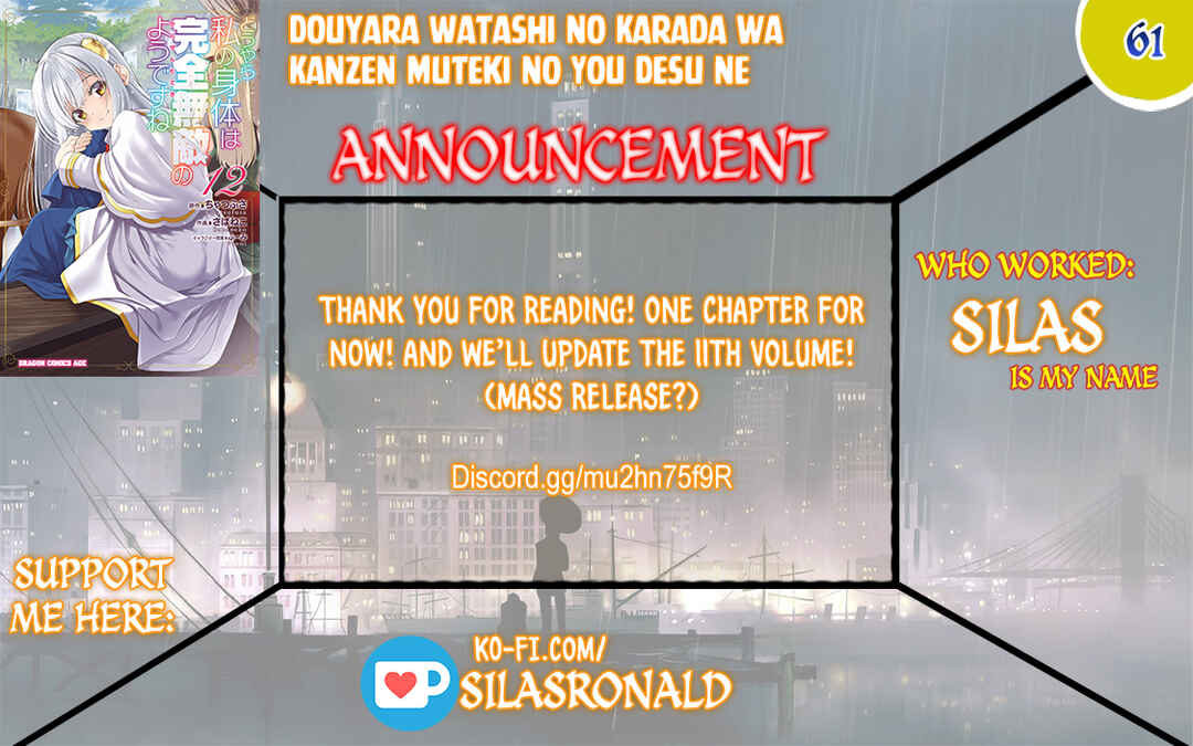 Page 1 Chapter 61 Douyara Watashi no Karada wa Kanzen Muteki no You Desu ne