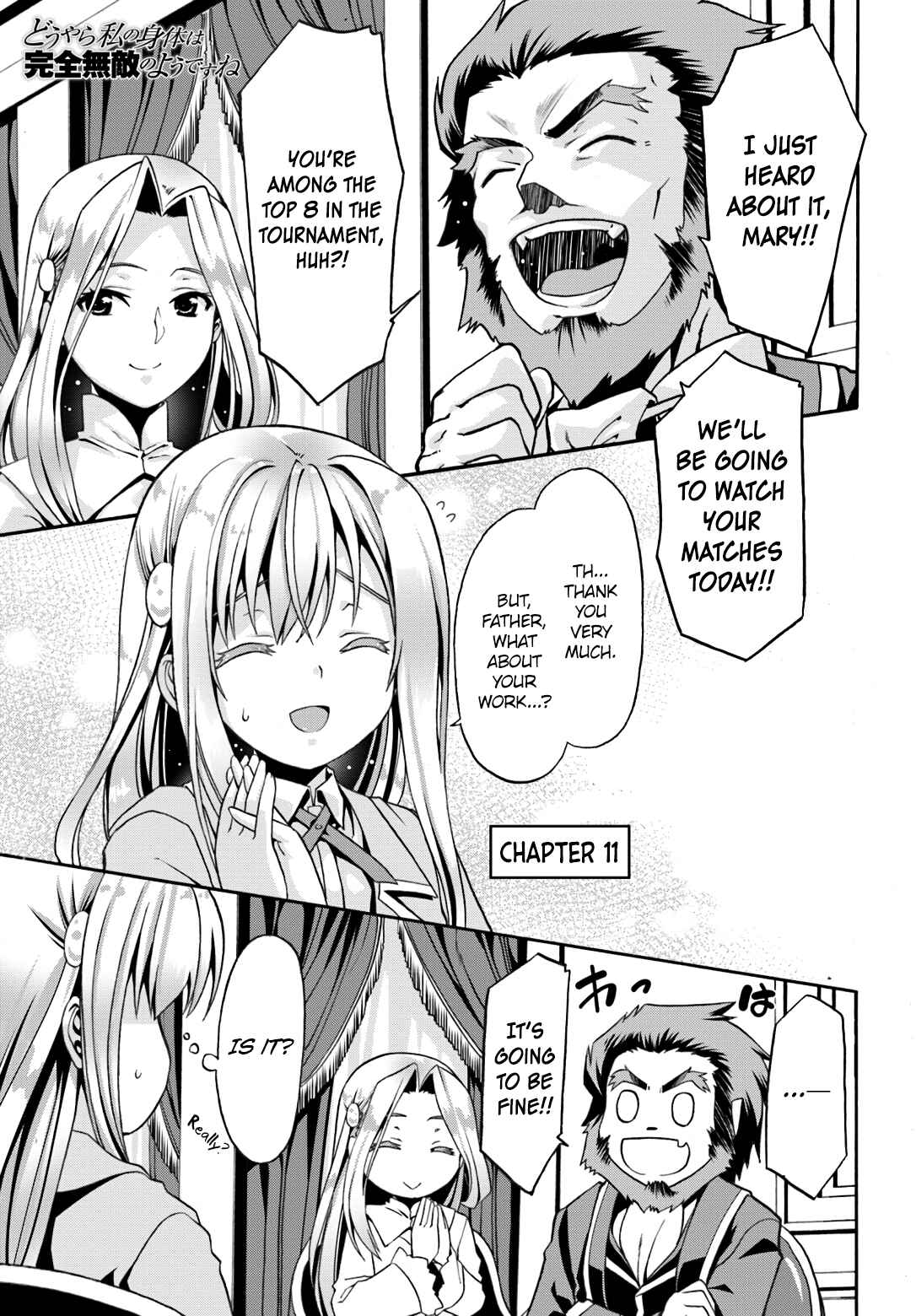 Page 3 Chapter 11 Douyara Watashi no Karada wa Kanzen Muteki no You Desu ne