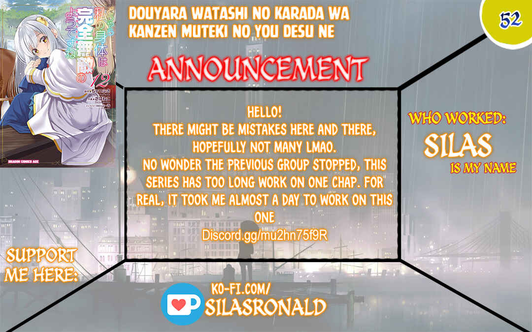 Page 1 Chapter 52 Douyara Watashi no Karada wa Kanzen Muteki no You Desu ne