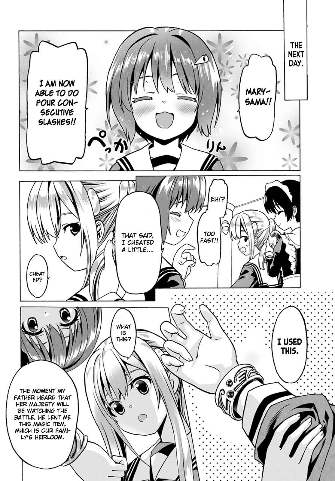 Page 24 Chapter 21 Douyara Watashi no Karada wa Kanzen Muteki no You Desu ne