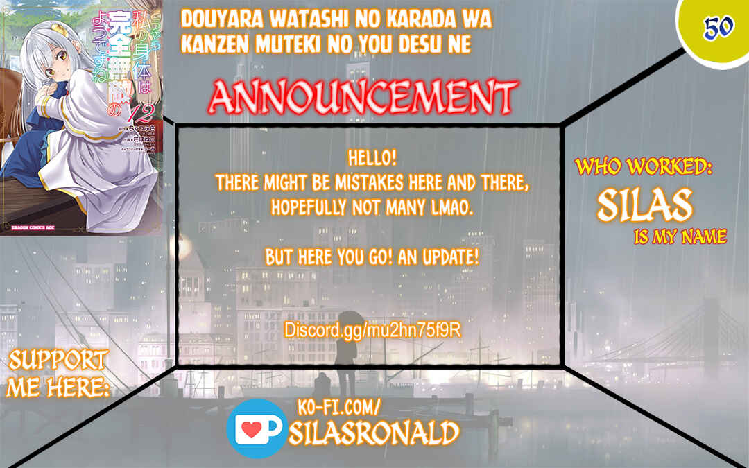 Page 1 Chapter 50 Douyara Watashi no Karada wa Kanzen Muteki no You Desu ne
