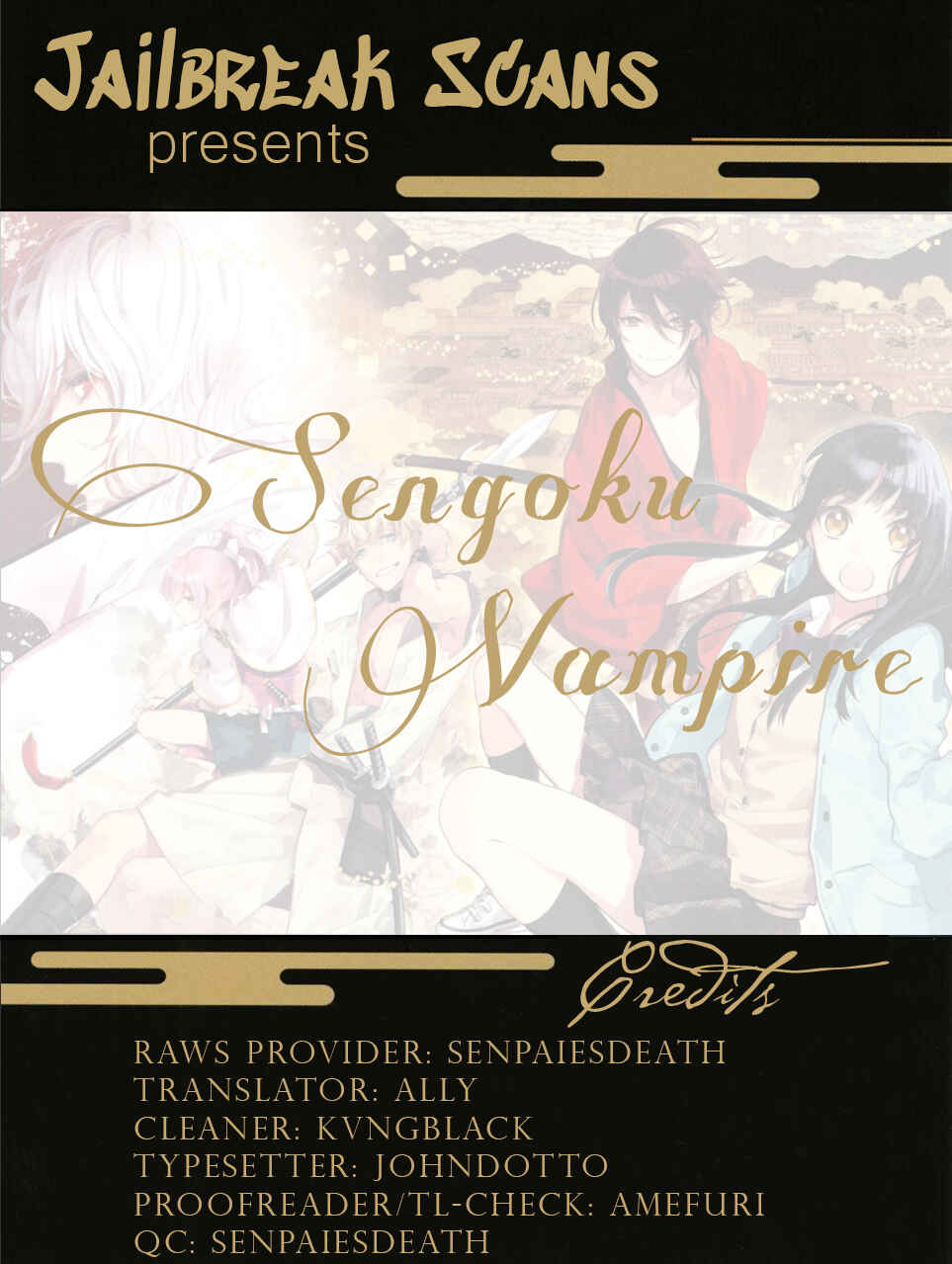 Page 1 Chapter 4 Sengoku Vampire