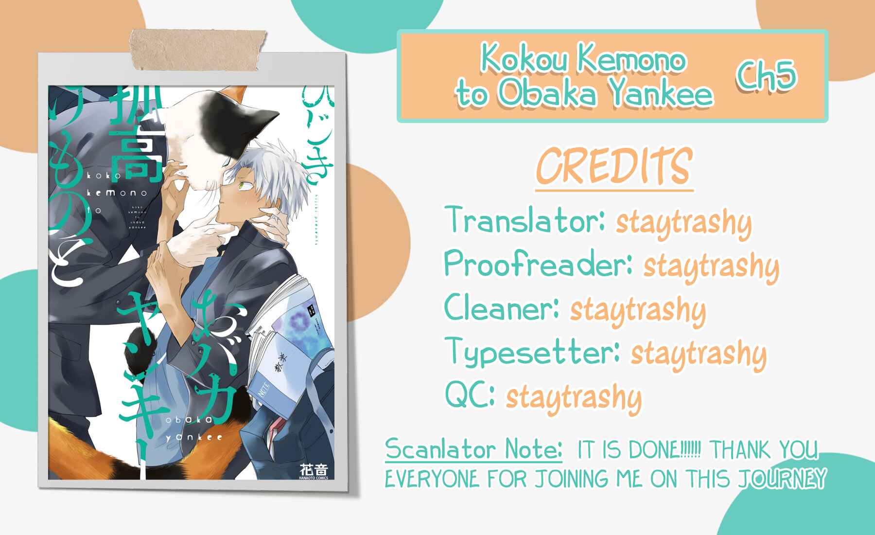 Page 1 Chapter 5 Kokou Kemono to Obaka Yankee