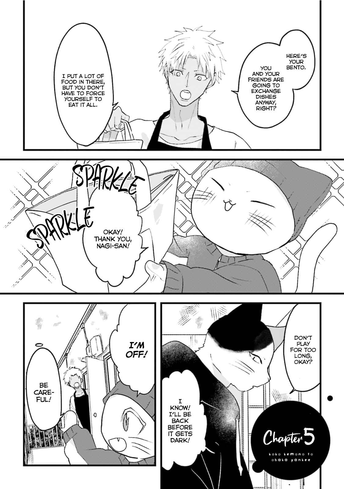 Page 4 Chapter 5 Kokou Kemono to Obaka Yankee