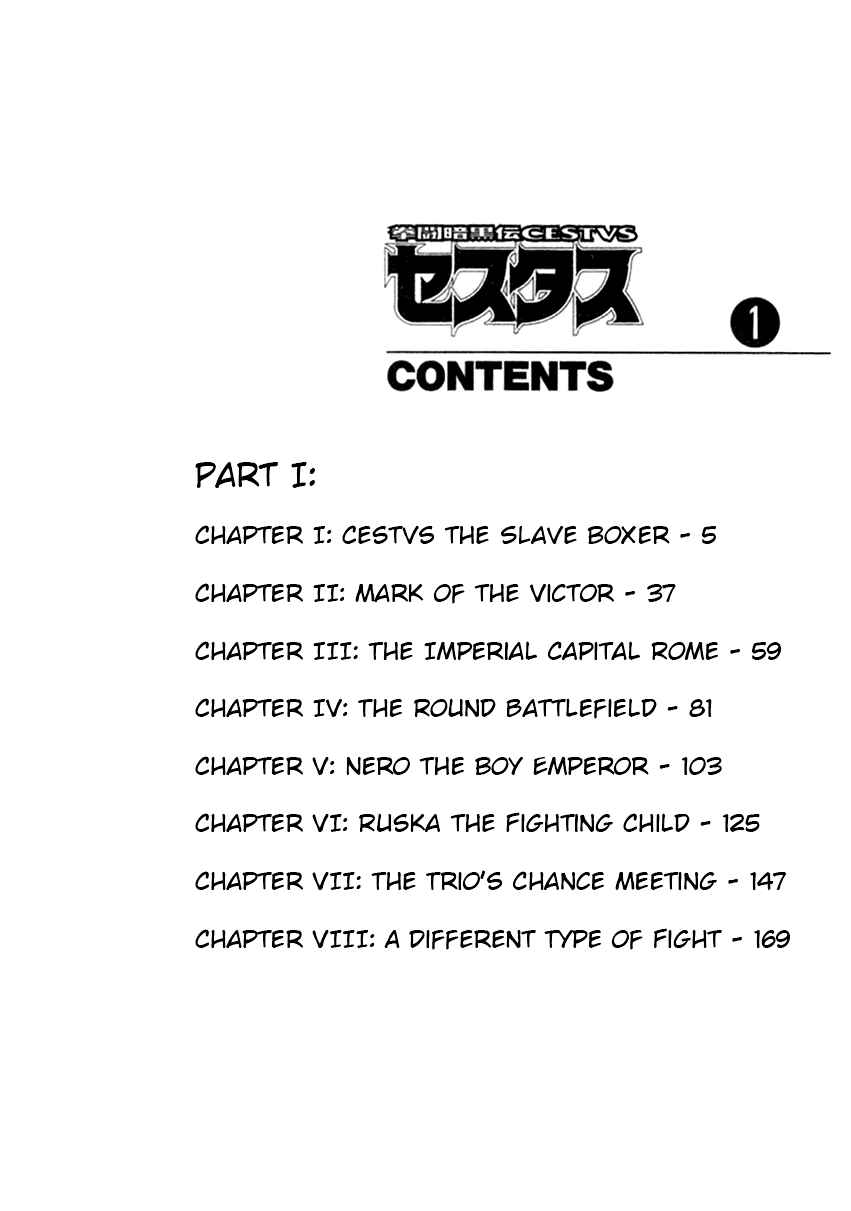 Page 4 Chapter 1 Cestvs: The Legend of Boxing in the Dark Ages