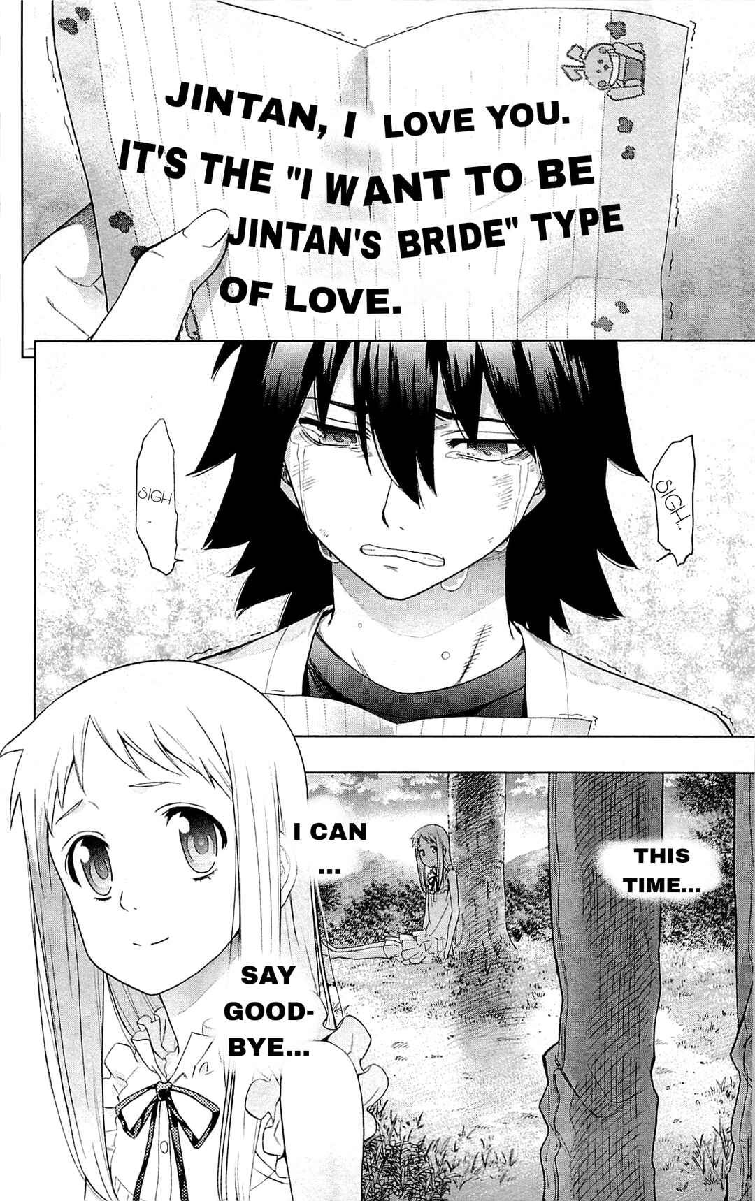 Page 27 Chapter 13 Ano Hi Mita Hana no Namae o Boku-tachi wa Mada Shiranai.