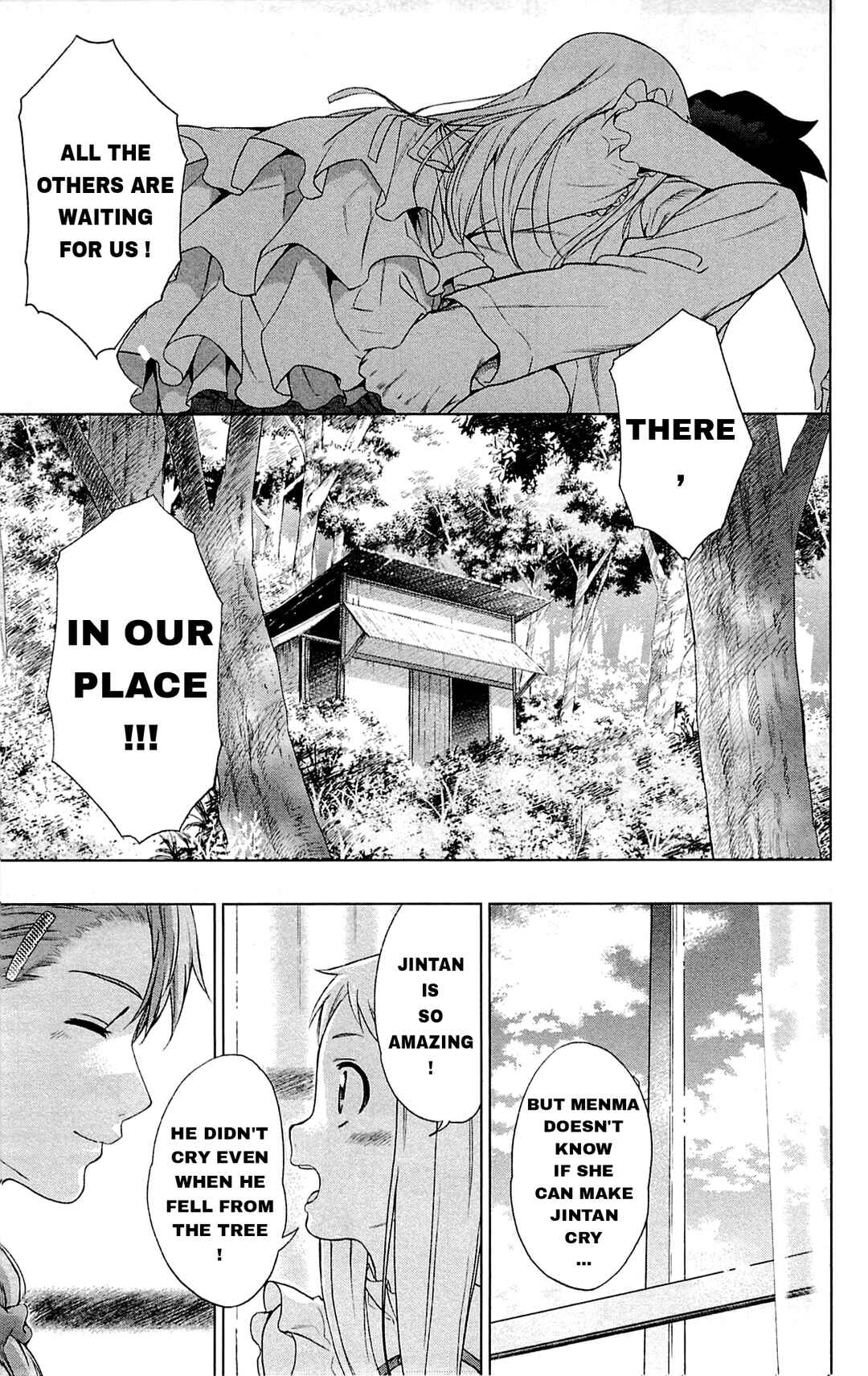 Page 9 Chapter 13 Ano Hi Mita Hana no Namae o Boku-tachi wa Mada Shiranai.