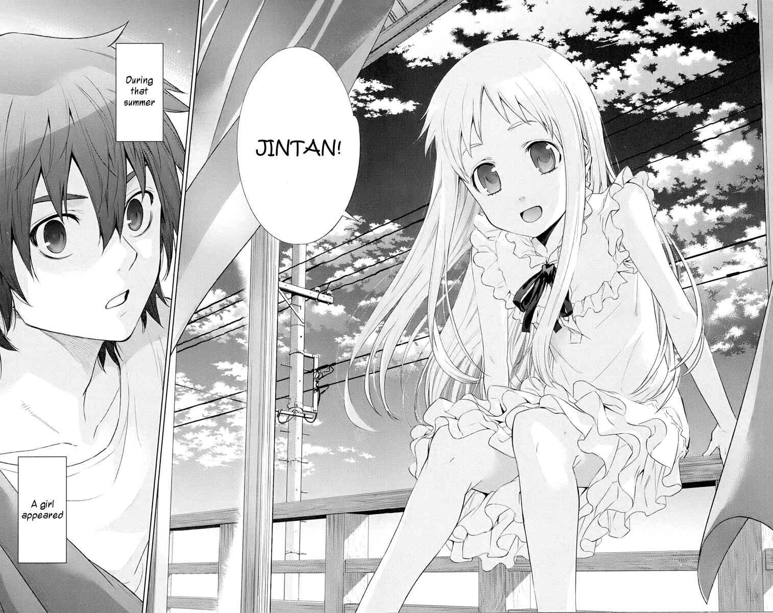 Page 10 Chapter 1 Ano Hi Mita Hana no Namae o Boku-tachi wa Mada Shiranai.