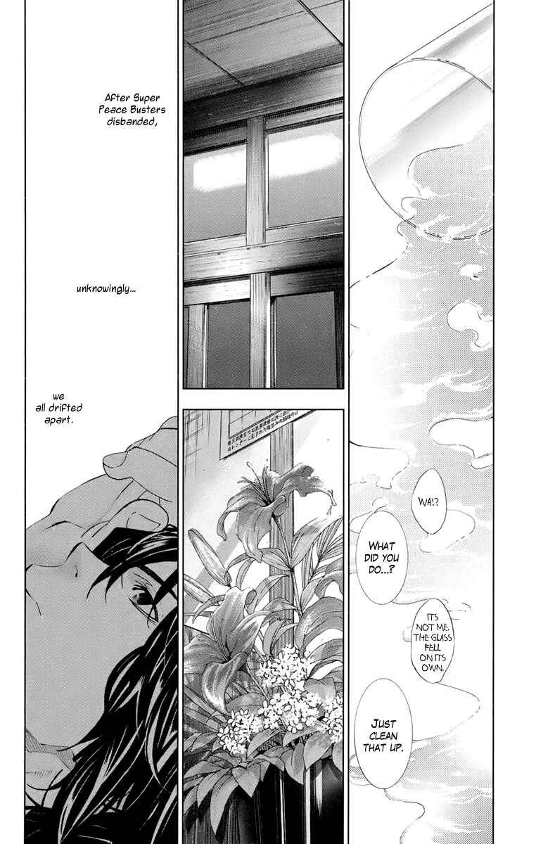 Page 60 Chapter 1 Ano Hi Mita Hana no Namae o Boku-tachi wa Mada Shiranai.