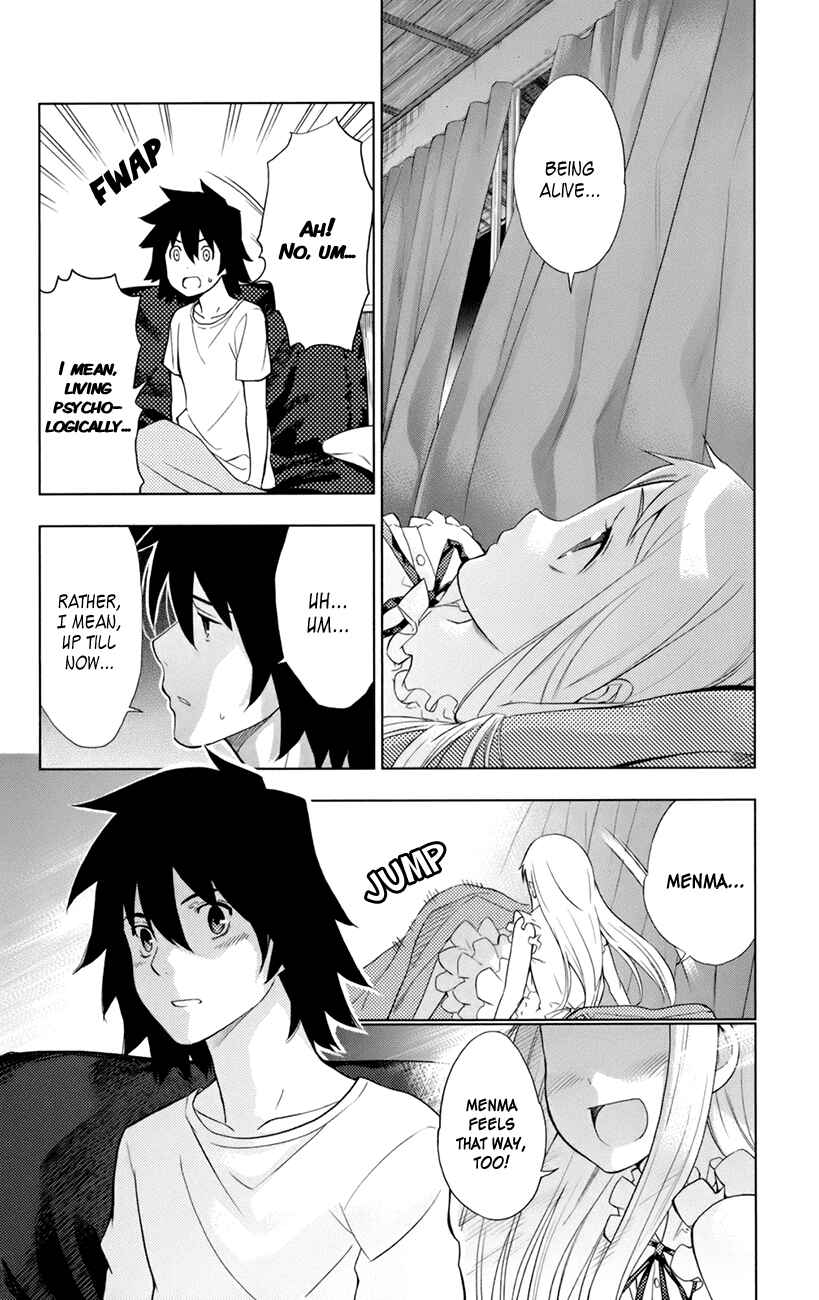 Page 39 Chapter 8 Ano Hi Mita Hana no Namae o Boku-tachi wa Mada Shiranai.