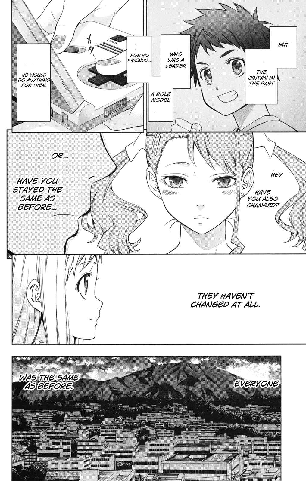 Page 32 Chapter 2 Ano Hi Mita Hana no Namae o Boku-tachi wa Mada Shiranai.