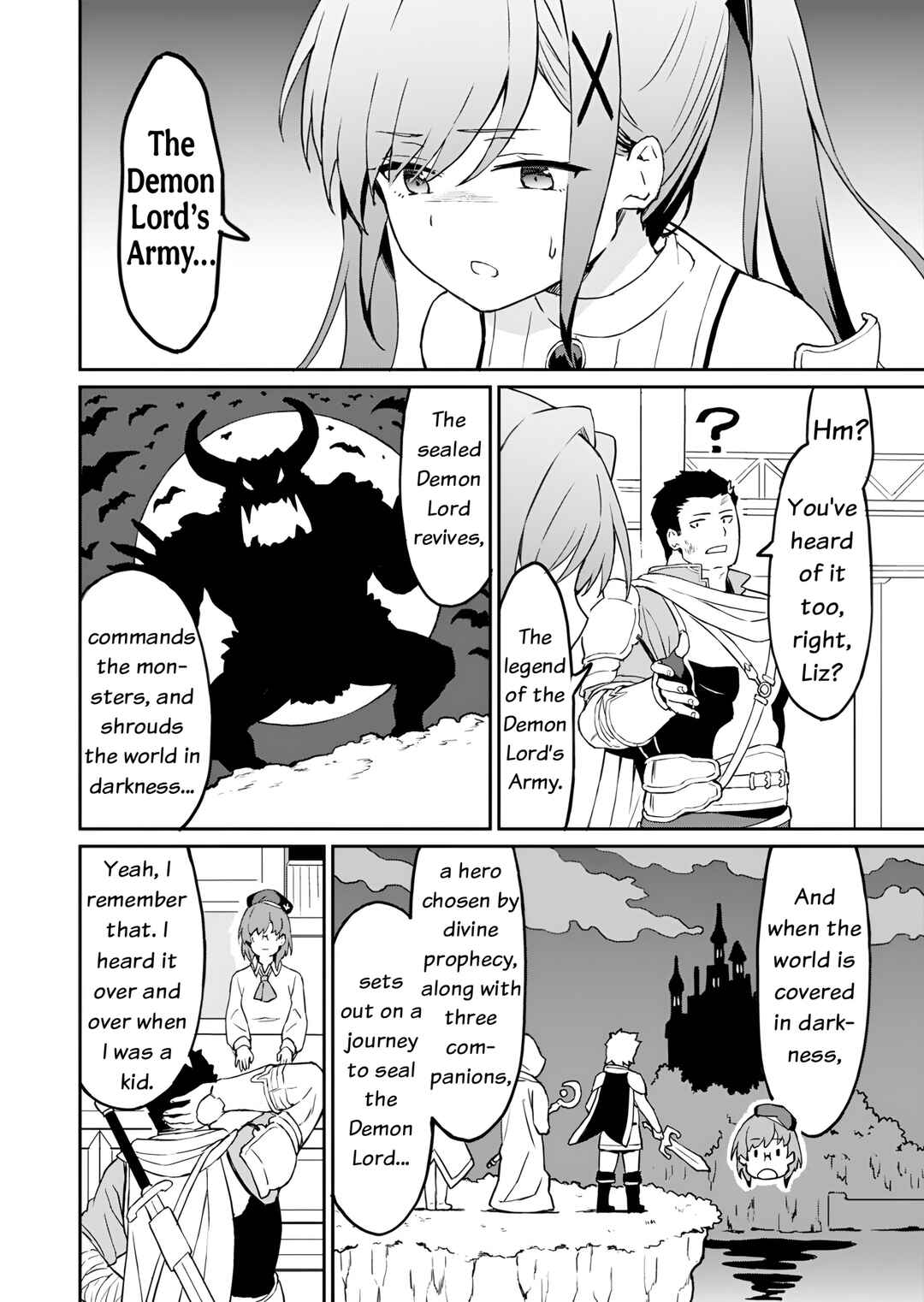 Page 18 Chapter 5 Haikei, Tengoku no Neesan, Yuusha ni Natta Mei ga Ero Sugite —— Ojisan, Hogosha Toka Sorosoro Muri Desu+