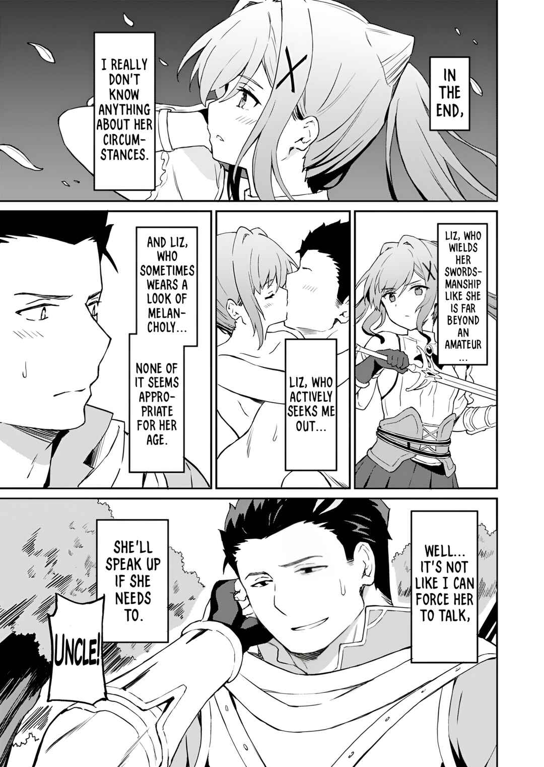 Page 6 Chapter 5 Haikei, Tengoku no Neesan, Yuusha ni Natta Mei ga Ero Sugite —— Ojisan, Hogosha Toka Sorosoro Muri Desu+