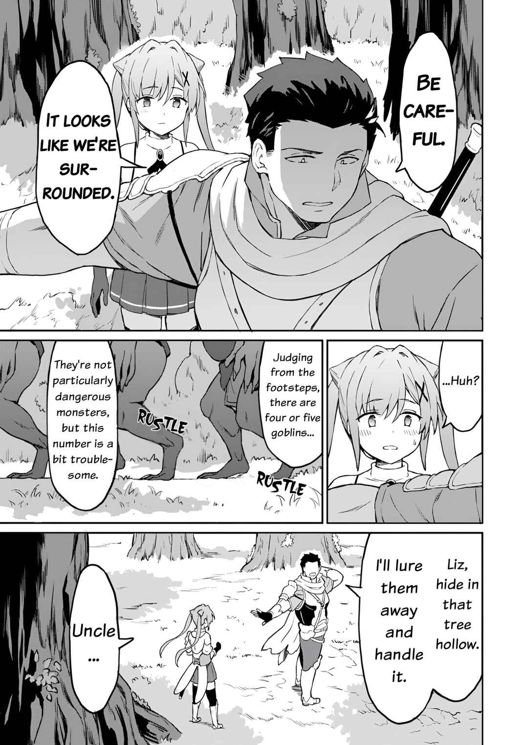 Page 8 Chapter 5 Haikei, Tengoku no Neesan, Yuusha ni Natta Mei ga Ero Sugite —— Ojisan, Hogosha Toka Sorosoro Muri Desu+