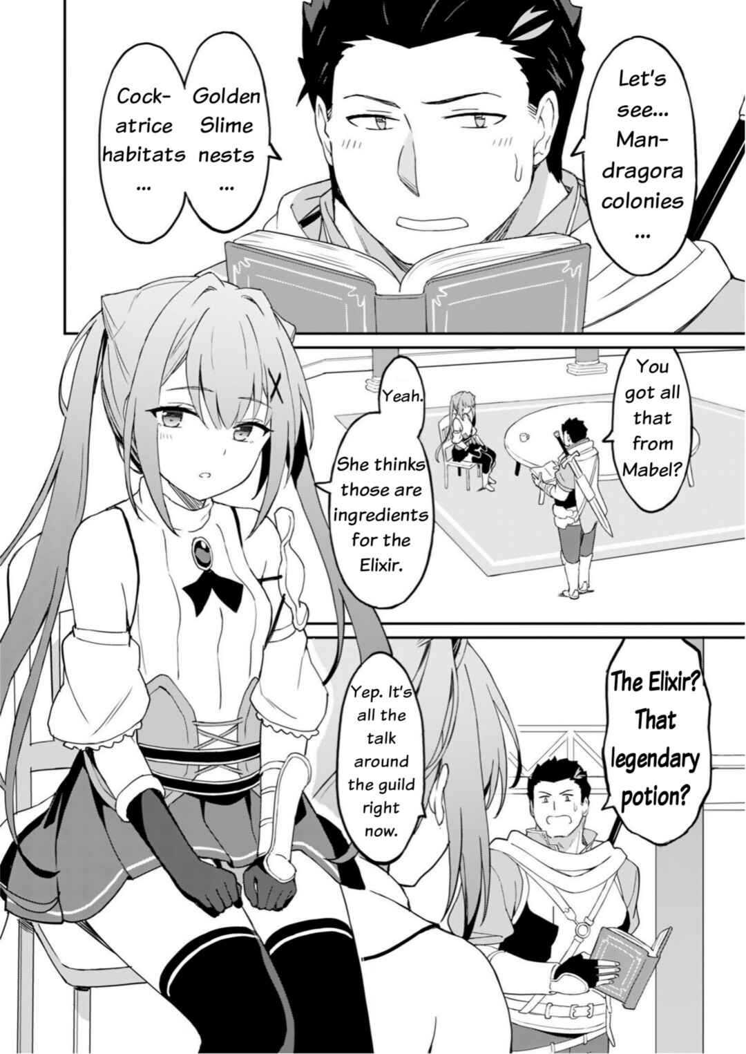 Page 12 Chapter 9 Haikei, Tengoku no Neesan, Yuusha ni Natta Mei ga Ero Sugite —— Ojisan, Hogosha Toka Sorosoro Muri Desu+