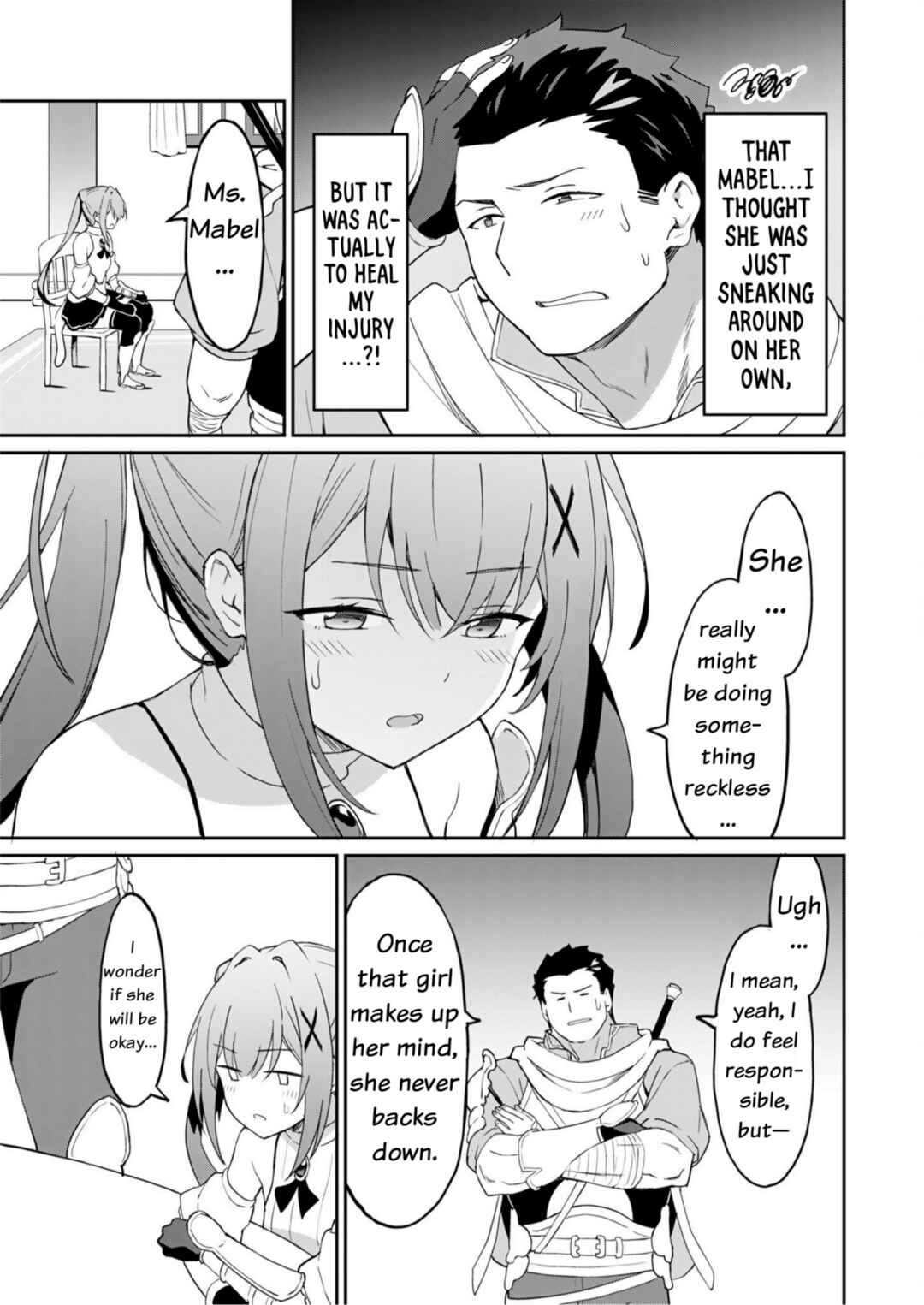 Page 13 Chapter 9 Haikei, Tengoku no Neesan, Yuusha ni Natta Mei ga Ero Sugite —— Ojisan, Hogosha Toka Sorosoro Muri Desu+