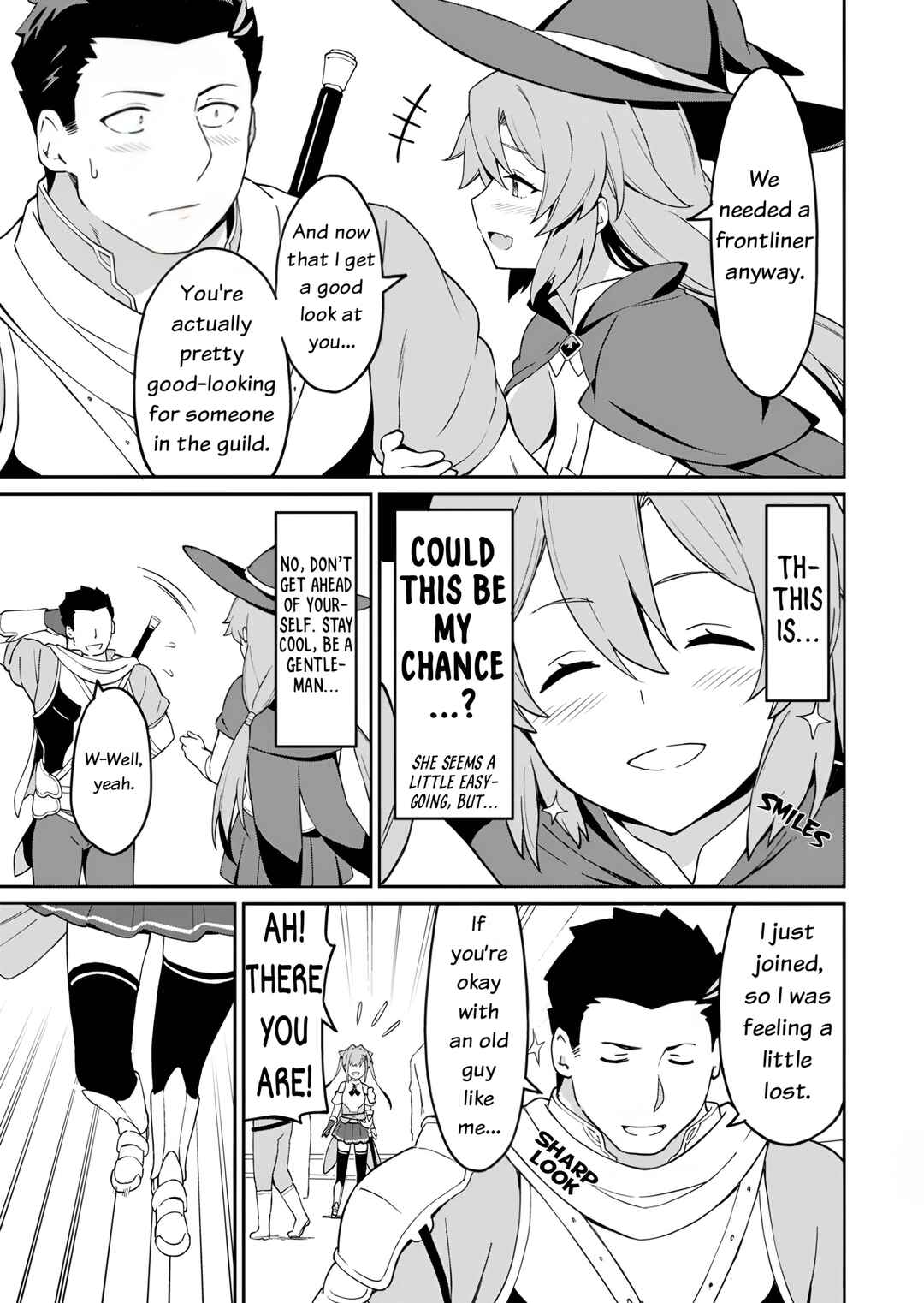 Page 12 Chapter 2 Haikei, Tengoku no Neesan, Yuusha ni Natta Mei ga Ero Sugite —— Ojisan, Hogosha Toka Sorosoro Muri Desu+