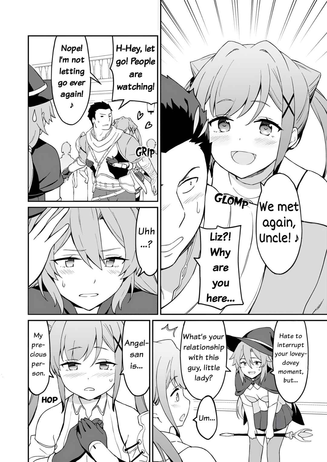 Page 13 Chapter 2 Haikei, Tengoku no Neesan, Yuusha ni Natta Mei ga Ero Sugite —— Ojisan, Hogosha Toka Sorosoro Muri Desu+